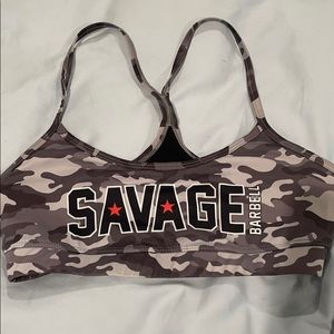 SAVAGE BARBELL SPORTS BRA